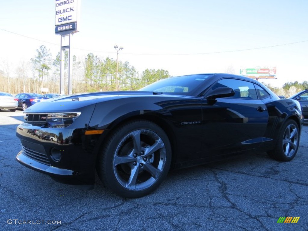 2014 Camaro LT/RS Coupe - Black / Black photo #3