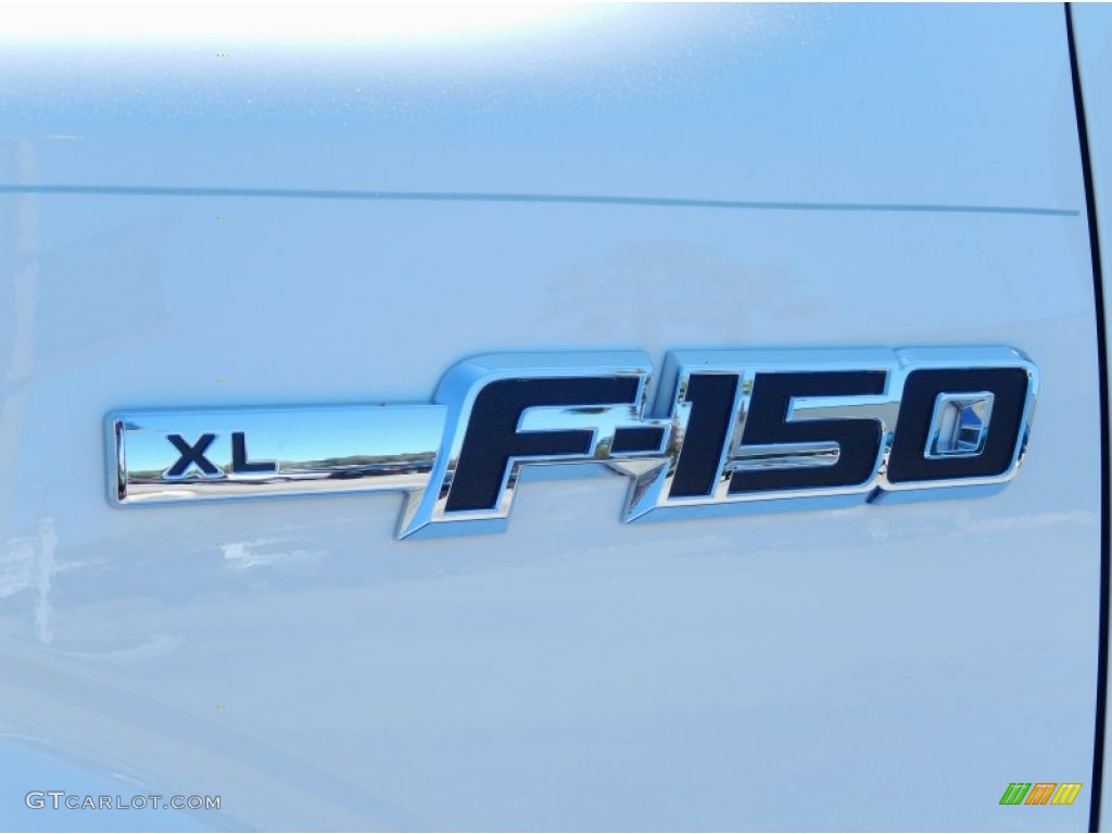 2014 F150 XL Regular Cab - Oxford White / Steel Grey photo #5