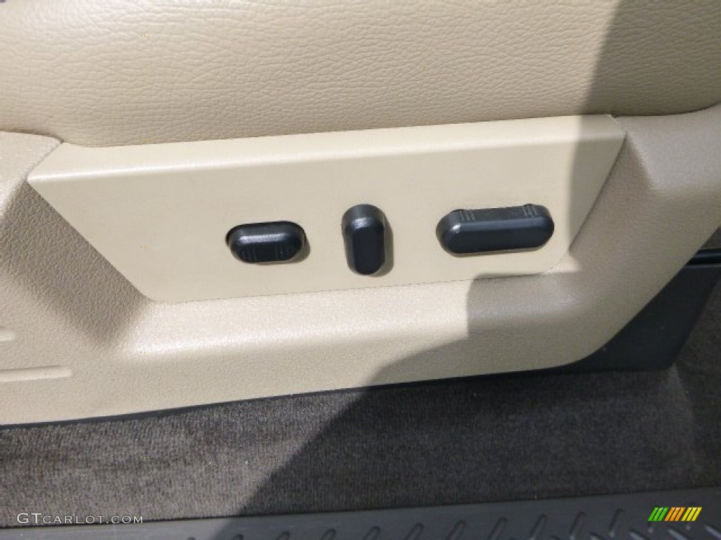 2010 F150 Lariat SuperCab 4x4 - Tuxedo Black / Tan photo #12