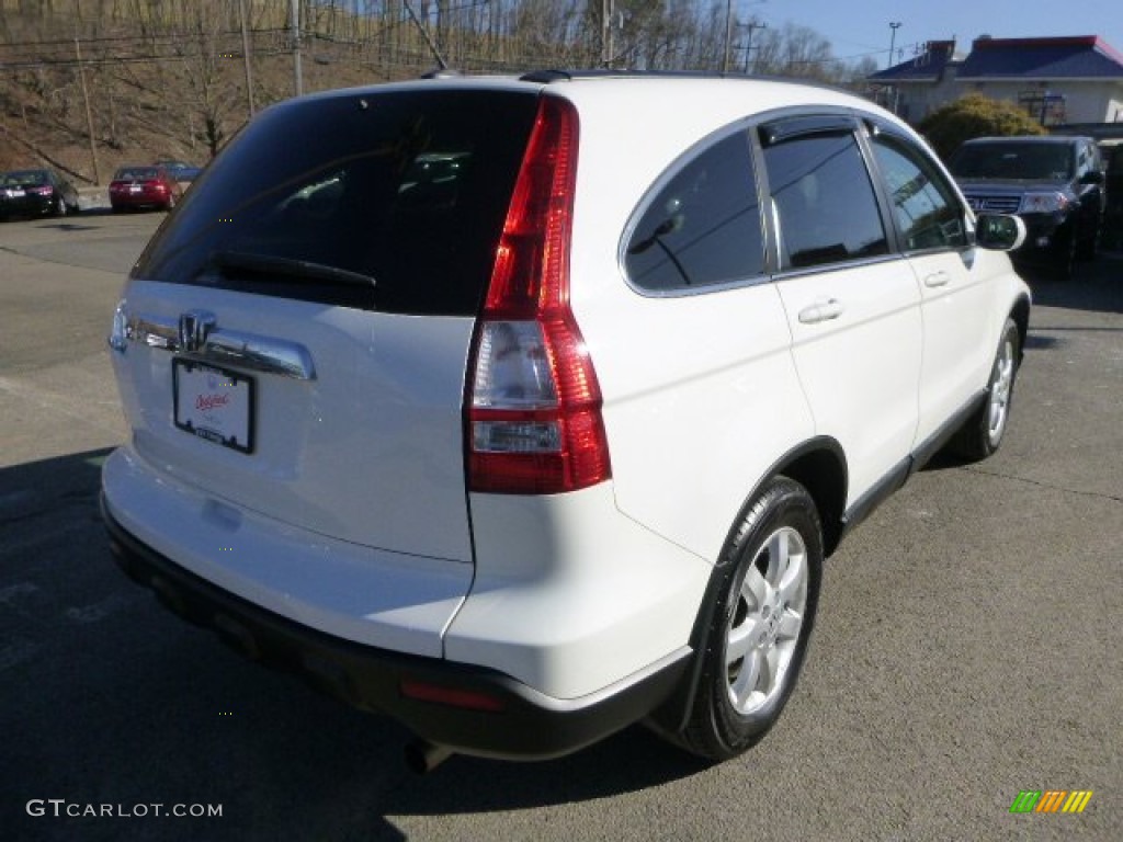 2009 CR-V EX-L 4WD - Taffeta White / Gray photo #5