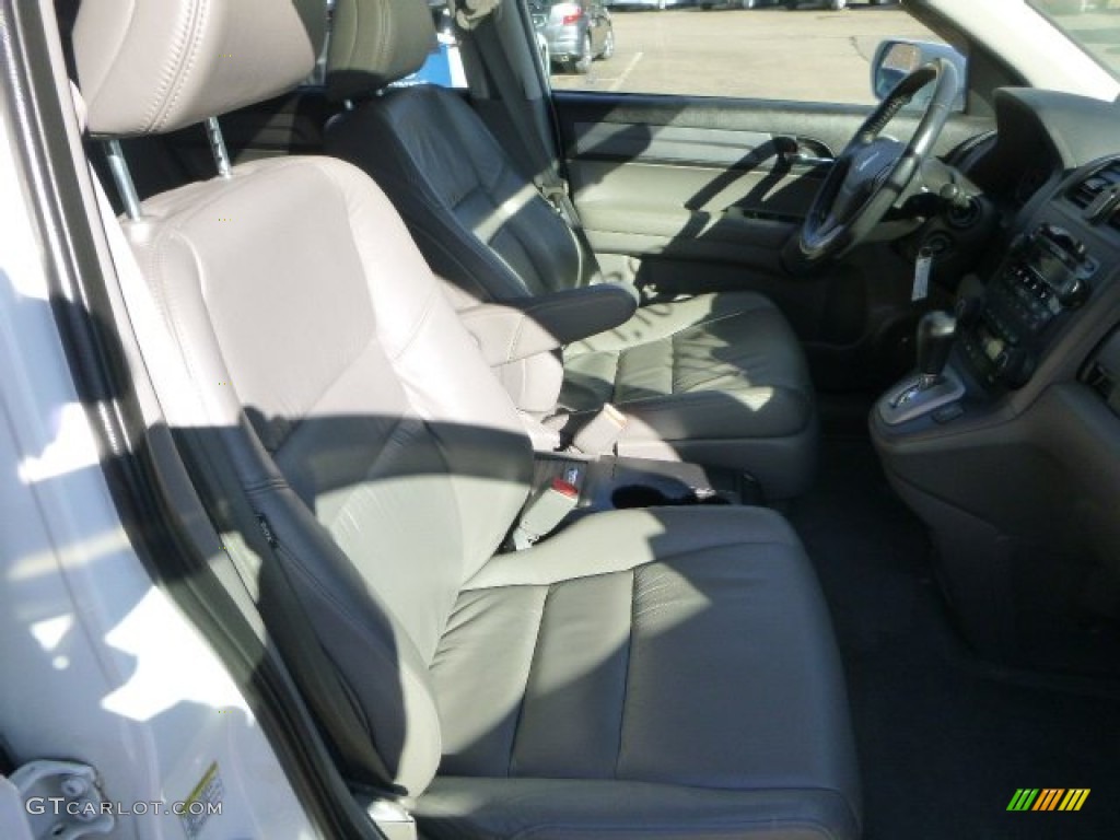 2009 CR-V EX-L 4WD - Taffeta White / Gray photo #10