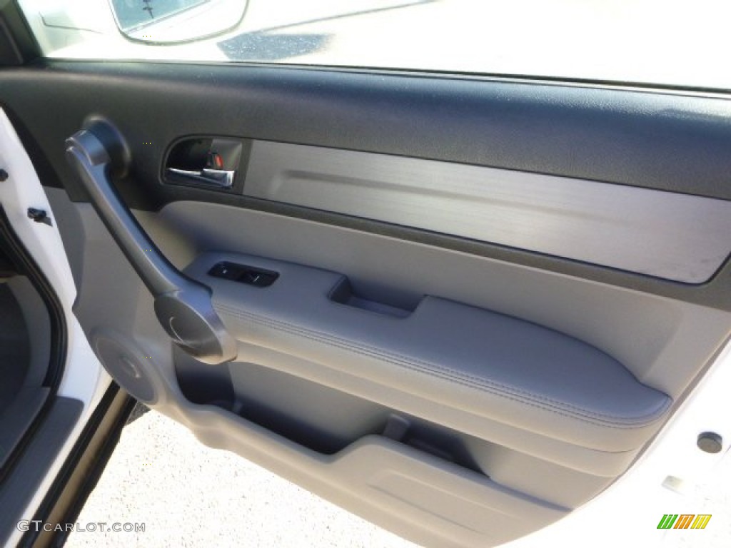 2009 CR-V EX-L 4WD - Taffeta White / Gray photo #12