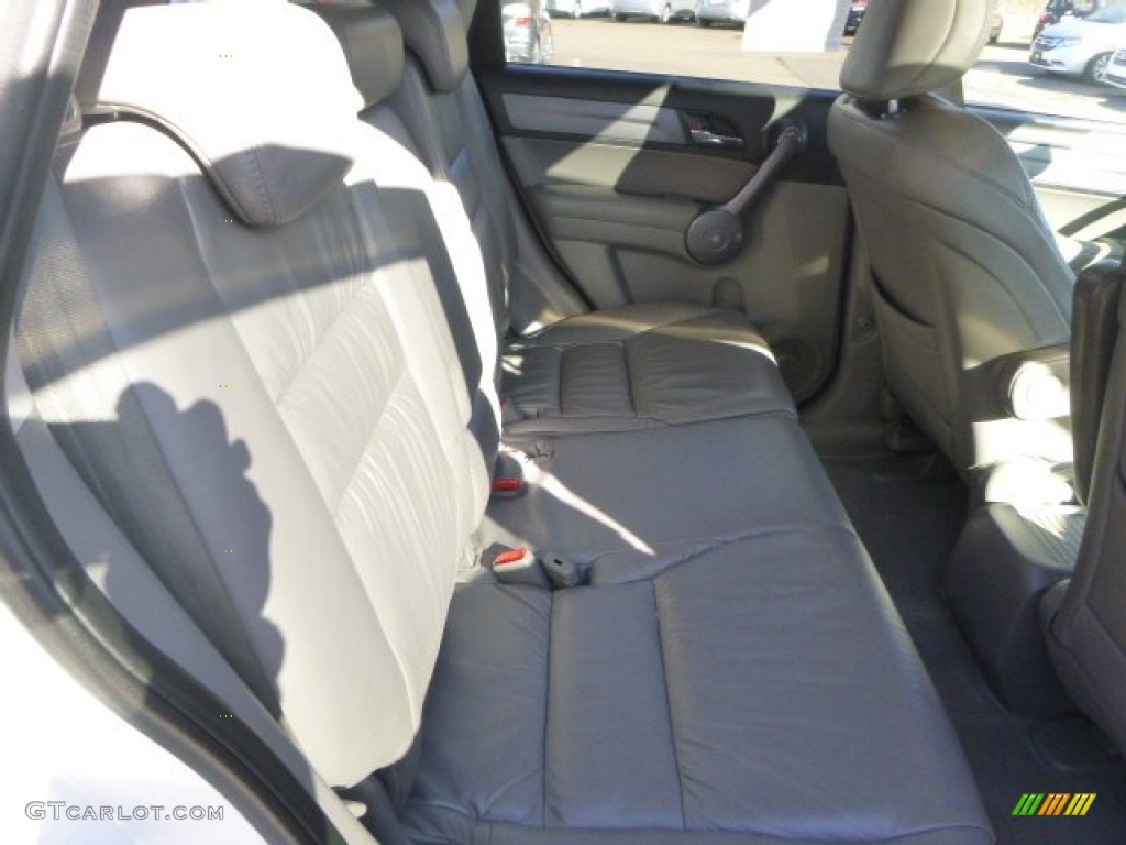2009 CR-V EX-L 4WD - Taffeta White / Gray photo #13