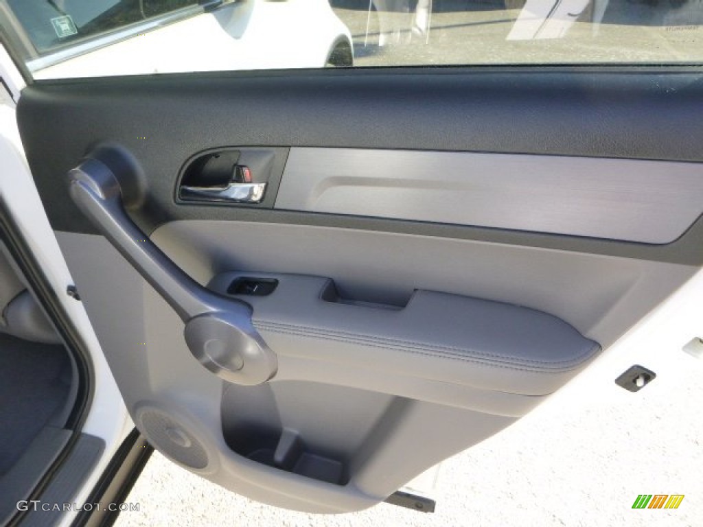 2009 CR-V EX-L 4WD - Taffeta White / Gray photo #14