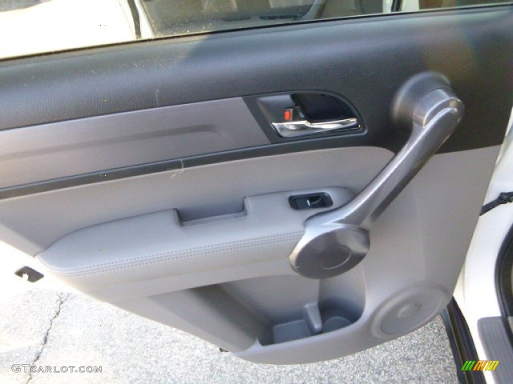 2009 CR-V EX-L 4WD - Taffeta White / Gray photo #18