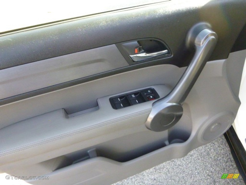 2009 CR-V EX-L 4WD - Taffeta White / Gray photo #19