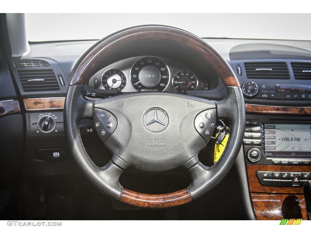 2005 Mercedes-Benz E 500 4Matic Sedan Steering Wheel Photos