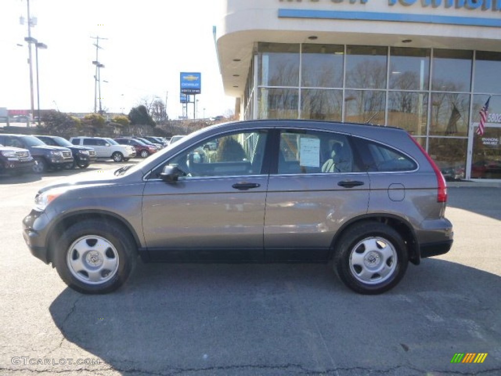 2010 CR-V LX - Urban Titanium Metallic / Black photo #2