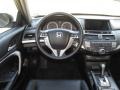 Black 2009 Honda Accord EX-L V6 Coupe Dashboard