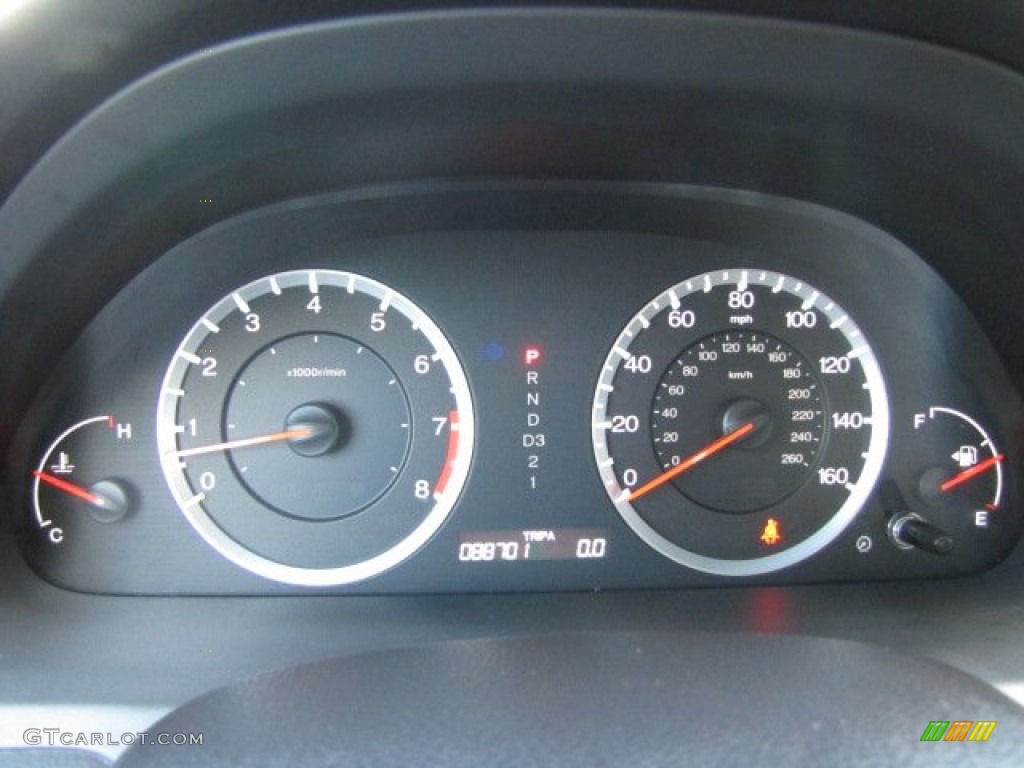 2009 Honda Accord EX-L V6 Coupe Gauges Photo #91436852