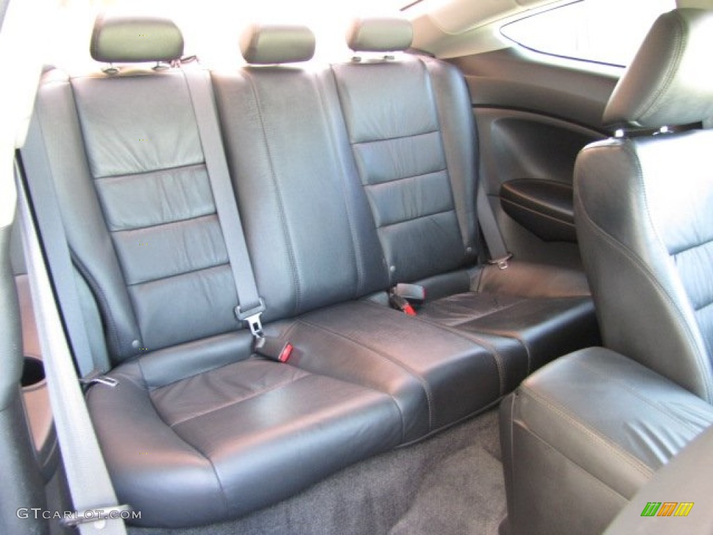 2009 Honda Accord EX-L V6 Coupe Rear Seat Photo #91437119
