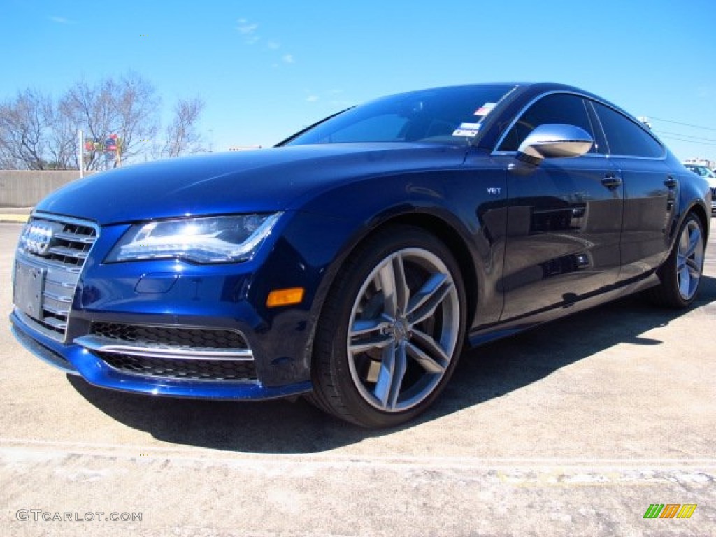 Estoril Blue Crystal 2013 Audi S7 4.0 TFSI quattro Exterior Photo #91437122