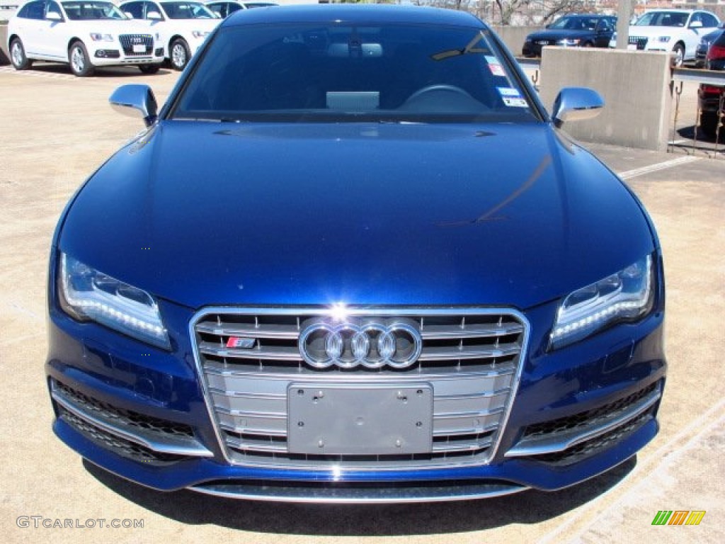 Estoril Blue Crystal 2013 Audi S7 4.0 TFSI quattro Exterior Photo #91437146