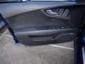 Black Valcona leather with diamond stitching 2013 Audi S7 4.0 TFSI quattro Door Panel