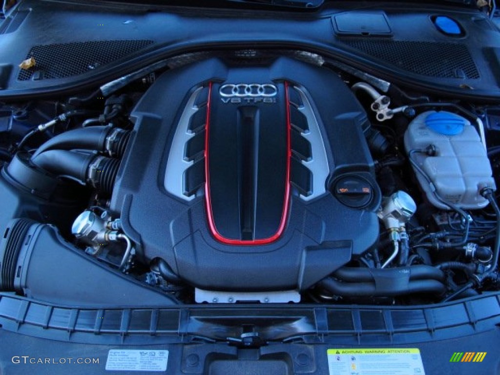 2013 Audi S7 4.0 TFSI quattro 4.0 Liter FSI Twin-Turbocharged DOHC 32-Valve VVT V8 Engine Photo #91437836