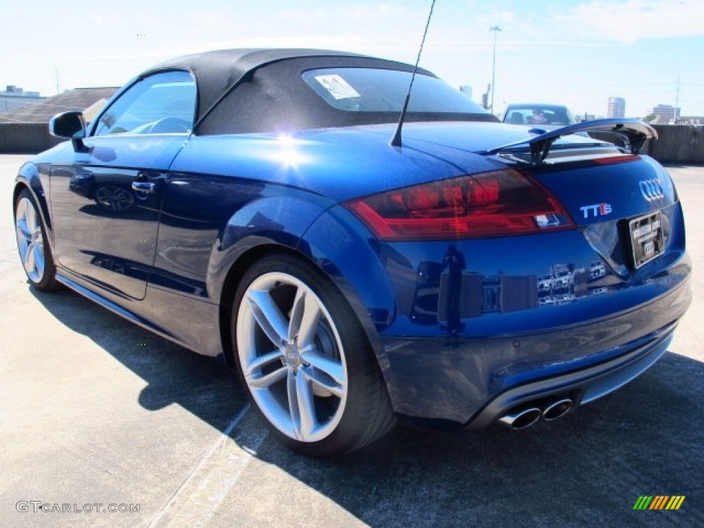 2013 TT S 2.0T quattro Roadster - Sepang Blue Pearl Effect / Black photo #4