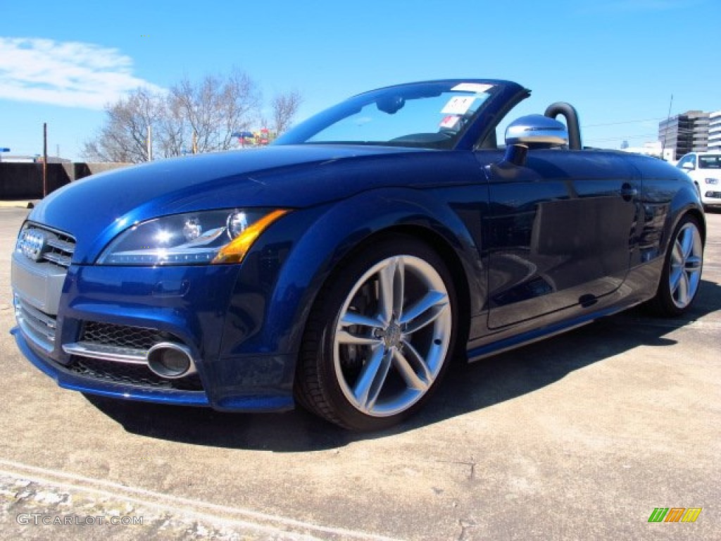 2013 TT S 2.0T quattro Roadster - Sepang Blue Pearl Effect / Black photo #12