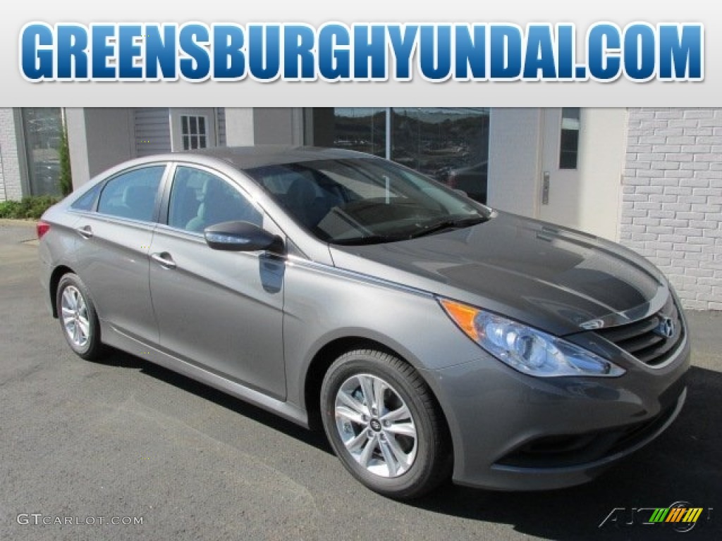 2014 Sonata GLS - Harbor Gray Metallic / Gray photo #1
