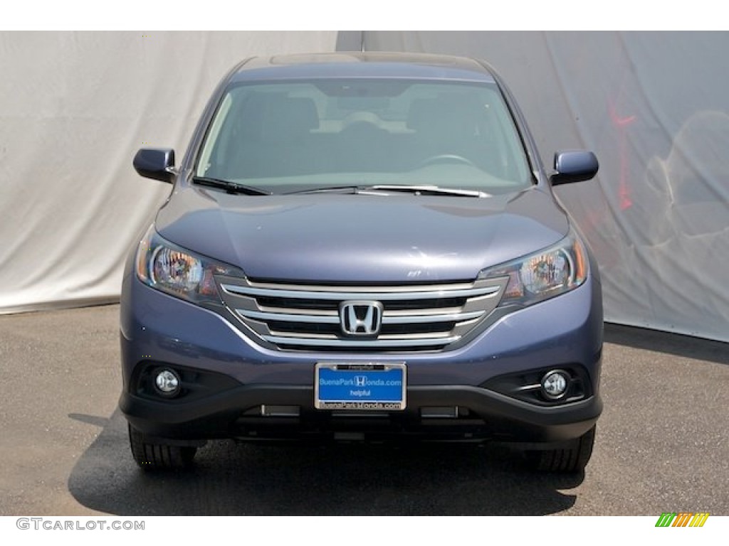 2014 CR-V EX - Twilight Blue Metallic / Gray photo #2