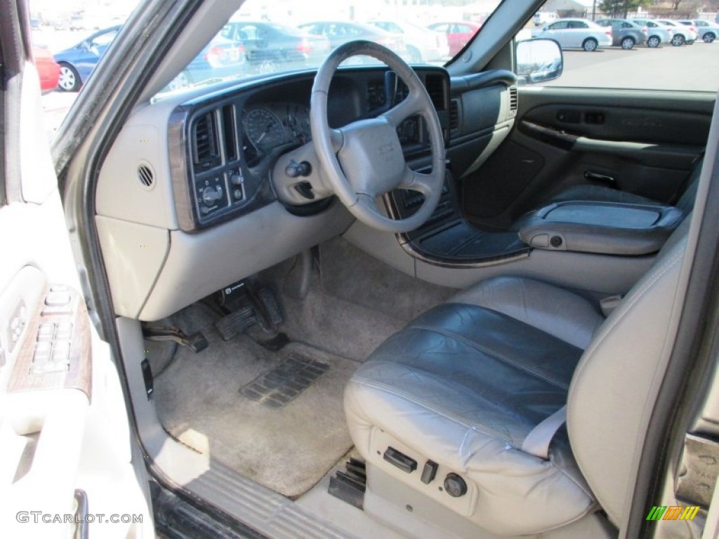 2001 Yukon Denali AWD - Pewter Metallic / Graphite/Medium Gray photo #7