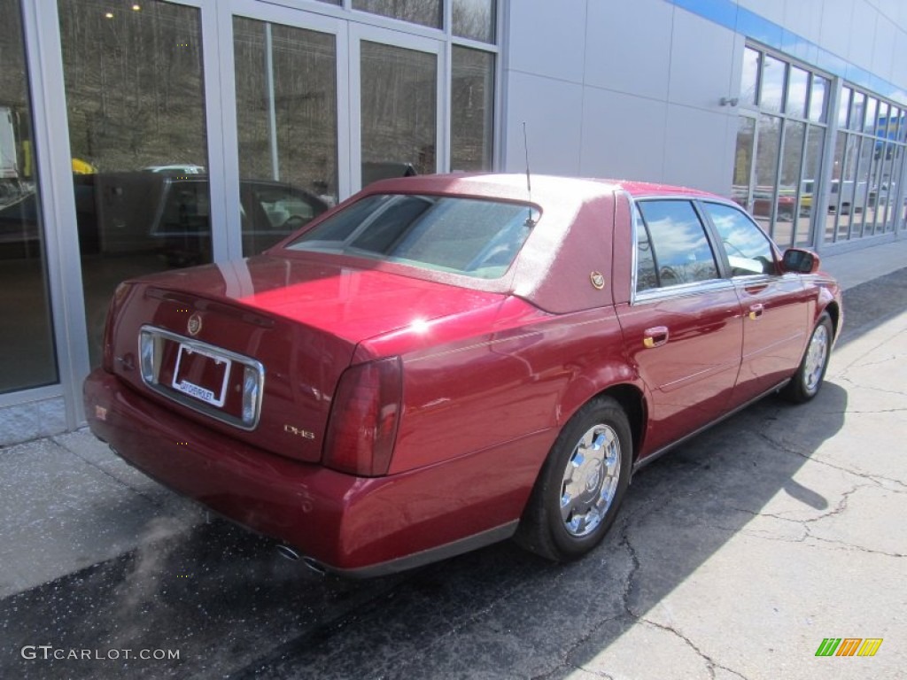 2002 DeVille DHS - Crimson Pearl / Neutral Shale photo #4
