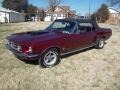 Crimson Red 1967 Ford Mustang Convertible