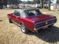 1967 Crimson Red Ford Mustang Convertible  photo #3