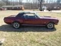 1967 Crimson Red Ford Mustang Convertible  photo #6