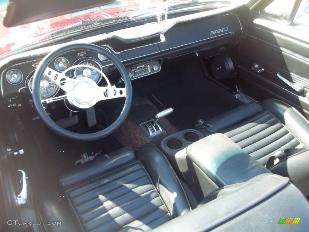 1967 Mustang Convertible - Crimson Red / Black photo #11