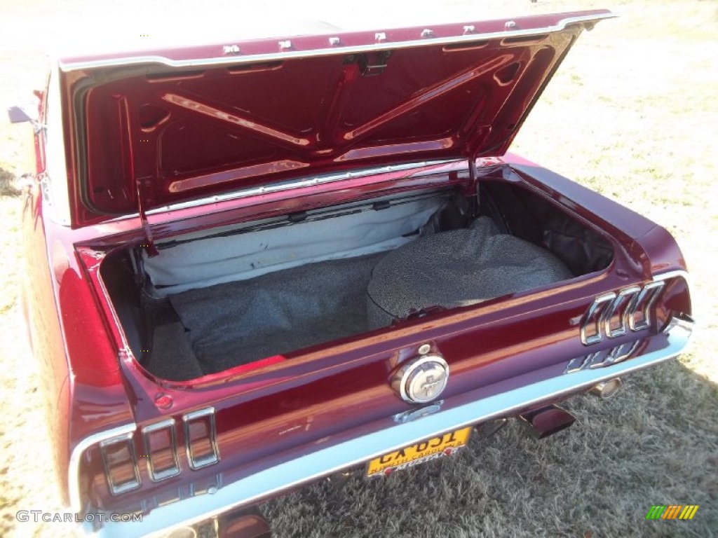 1967 Mustang Convertible - Crimson Red / Black photo #16