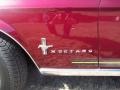 1967 Crimson Red Ford Mustang Convertible  photo #18