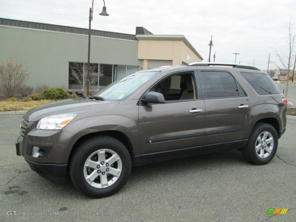 2008 Outlook XE AWD - Cocoa / Tan photo #1