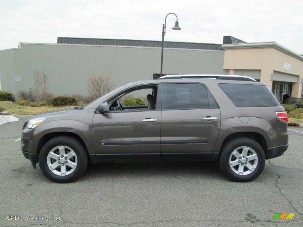 2008 Outlook XE AWD - Cocoa / Tan photo #3