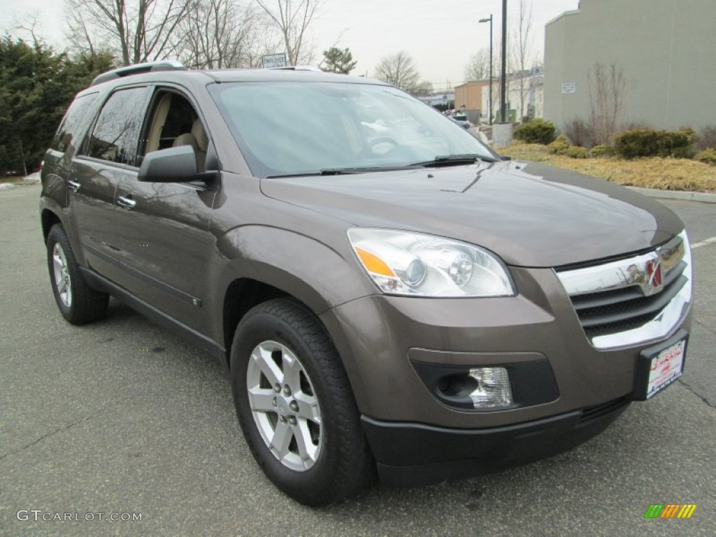 2008 Outlook XE AWD - Cocoa / Tan photo #10