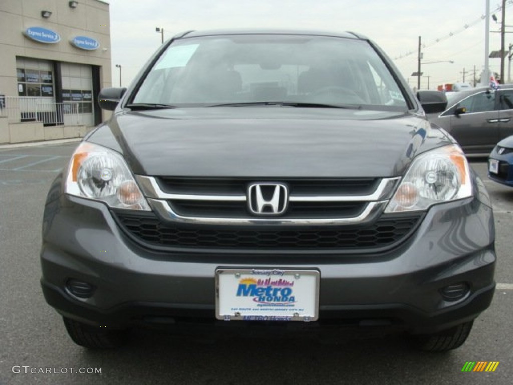 2011 CR-V SE 4WD - Polished Metal Metallic / Black photo #2