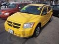 2007 Solar Yellow Dodge Caliber SE  photo #1