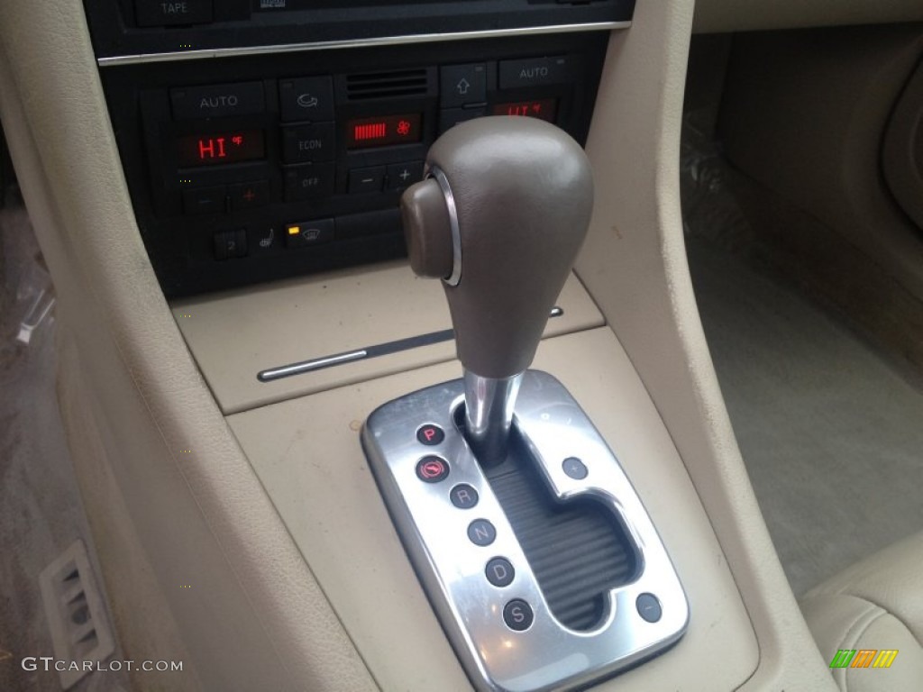 2004 A4 1.8T quattro Sedan - Arctic White / Beige photo #28