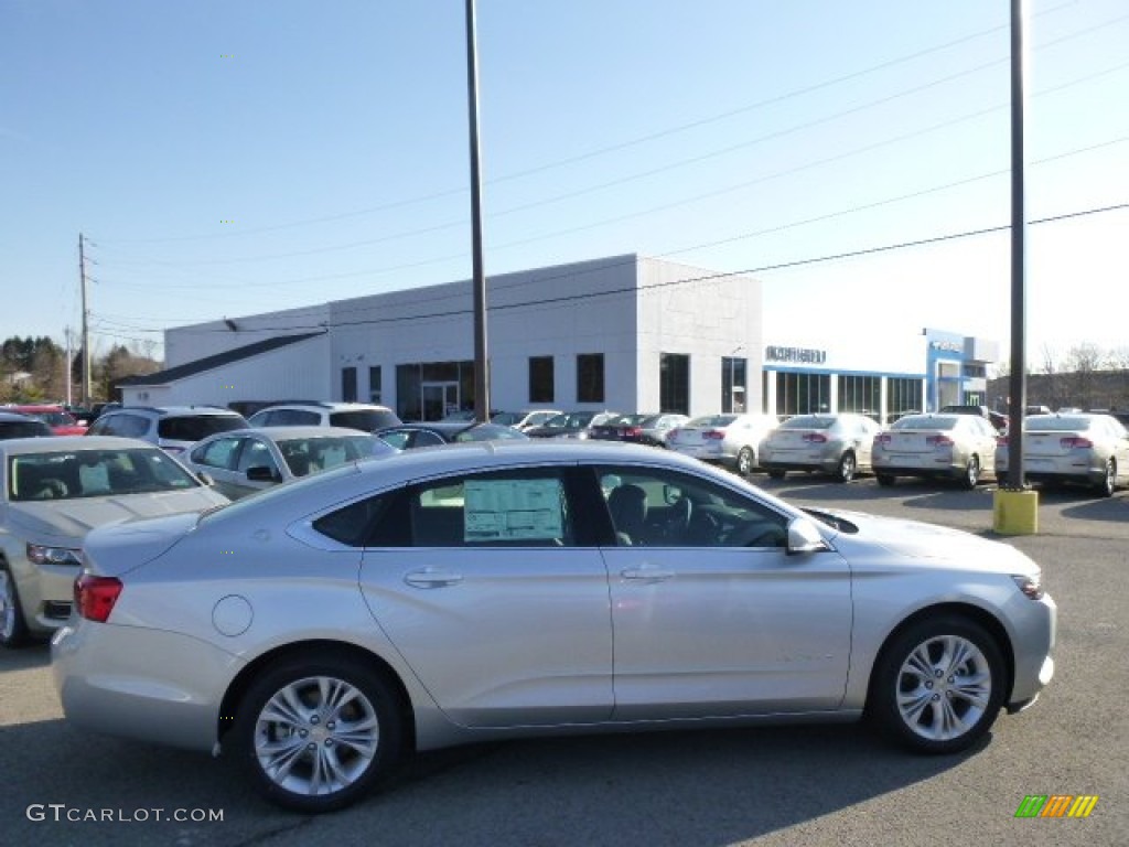 2014 Impala LT - Silver Ice Metallic / Jet Black photo #4
