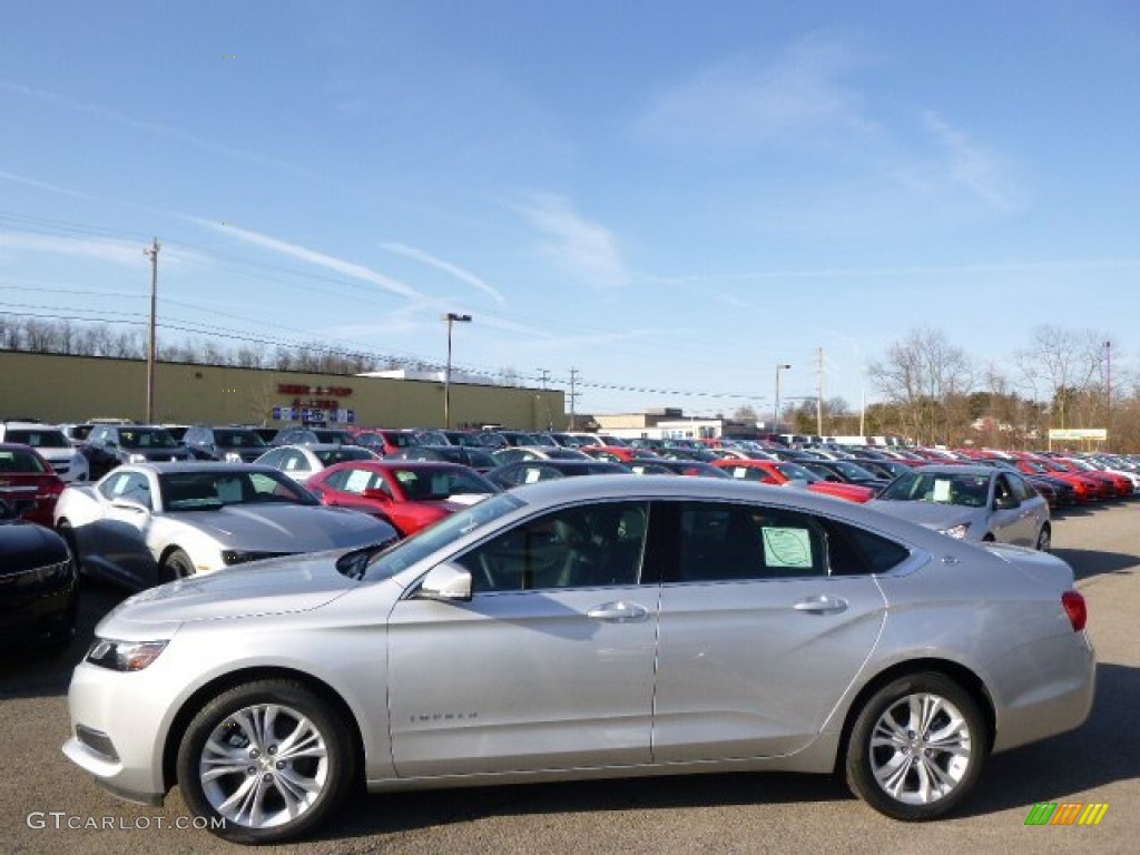 2014 Impala LT - Silver Ice Metallic / Jet Black photo #8