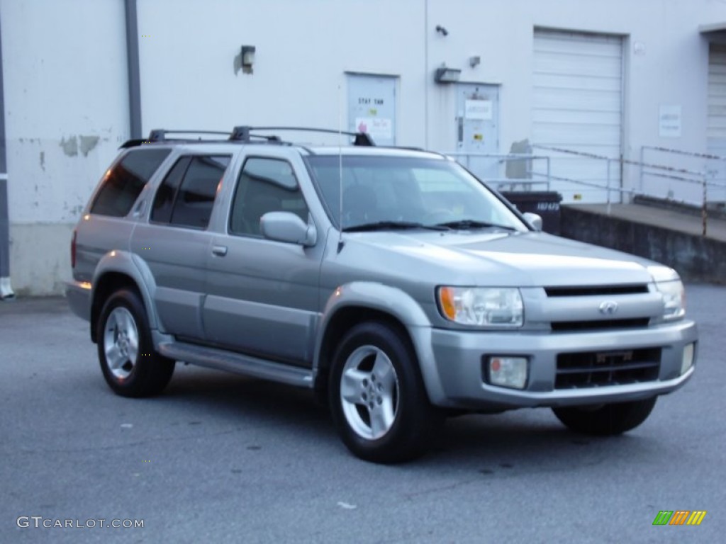 2001 QX4 4x4 - Titanium Metallic / Graphite photo #3