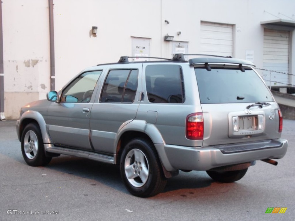 2001 QX4 4x4 - Titanium Metallic / Graphite photo #6