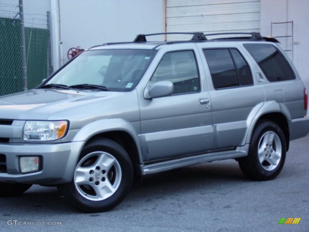 2001 QX4 4x4 - Titanium Metallic / Graphite photo #10
