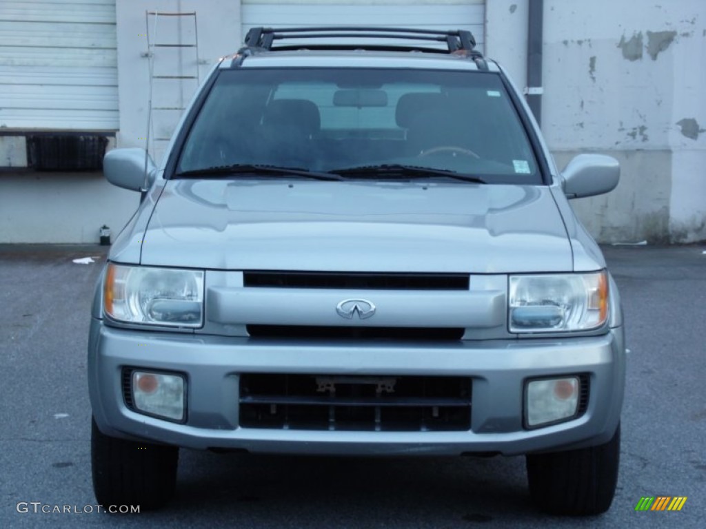 2001 QX4 4x4 - Titanium Metallic / Graphite photo #12