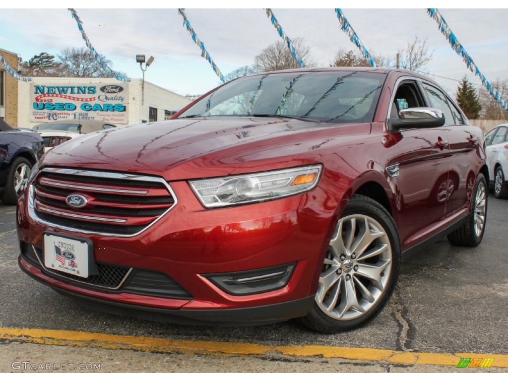 Ruby Red Ford Taurus