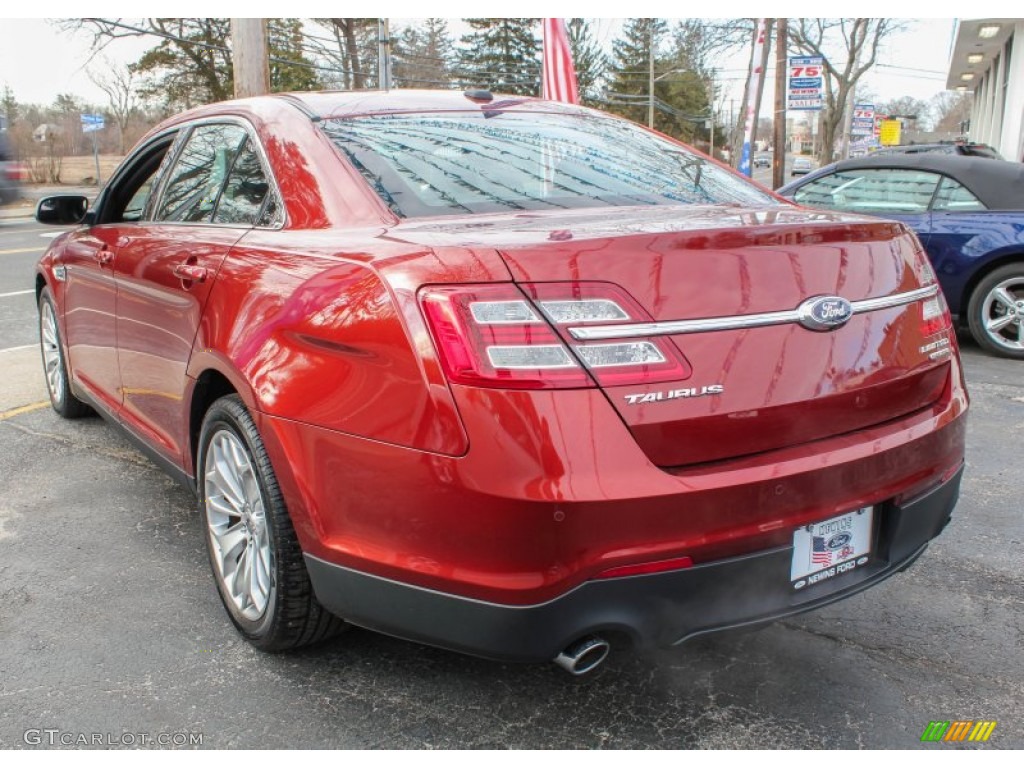 2014 Taurus Limited - Ruby Red / Charcoal Black photo #3