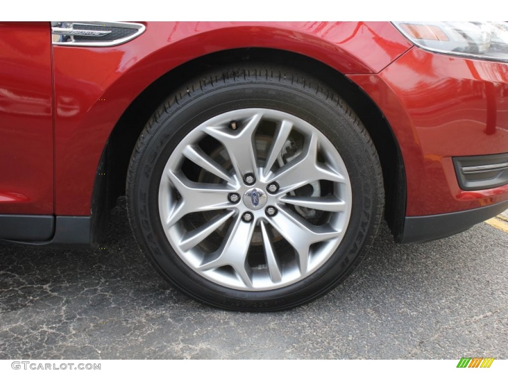 2014 Taurus Limited - Ruby Red / Charcoal Black photo #8