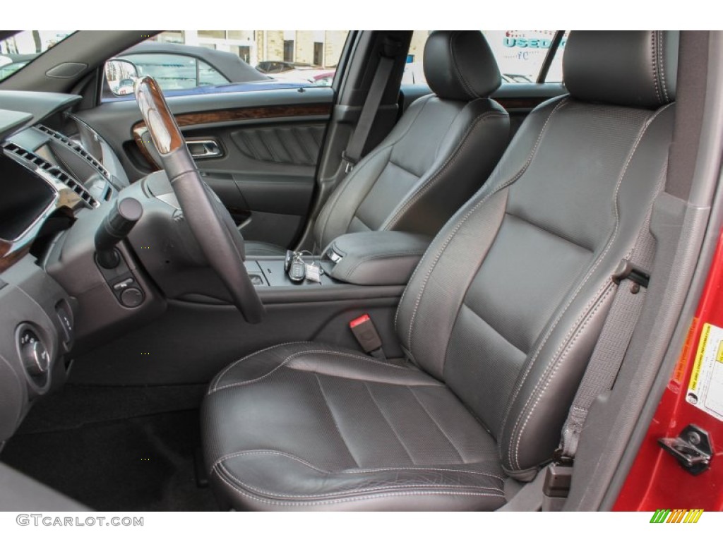 2014 Taurus Limited - Ruby Red / Charcoal Black photo #16