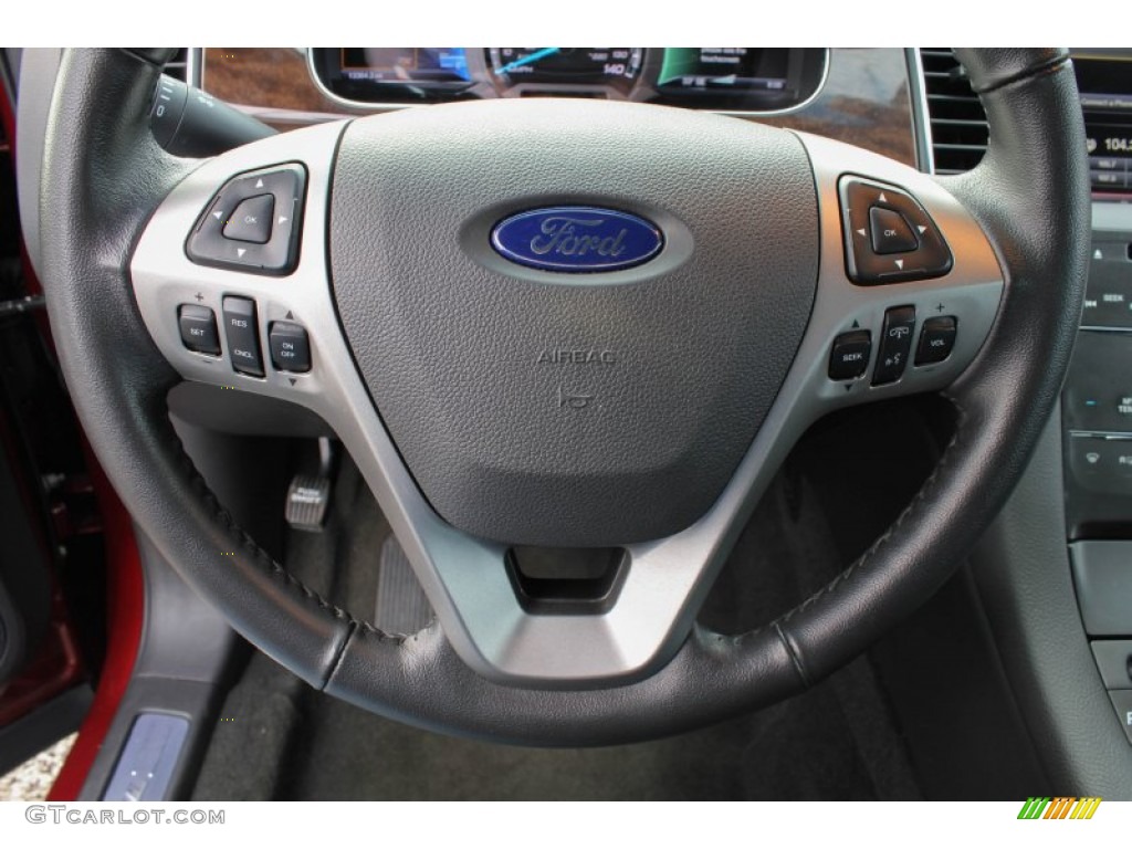 2014 Taurus Limited - Ruby Red / Charcoal Black photo #20