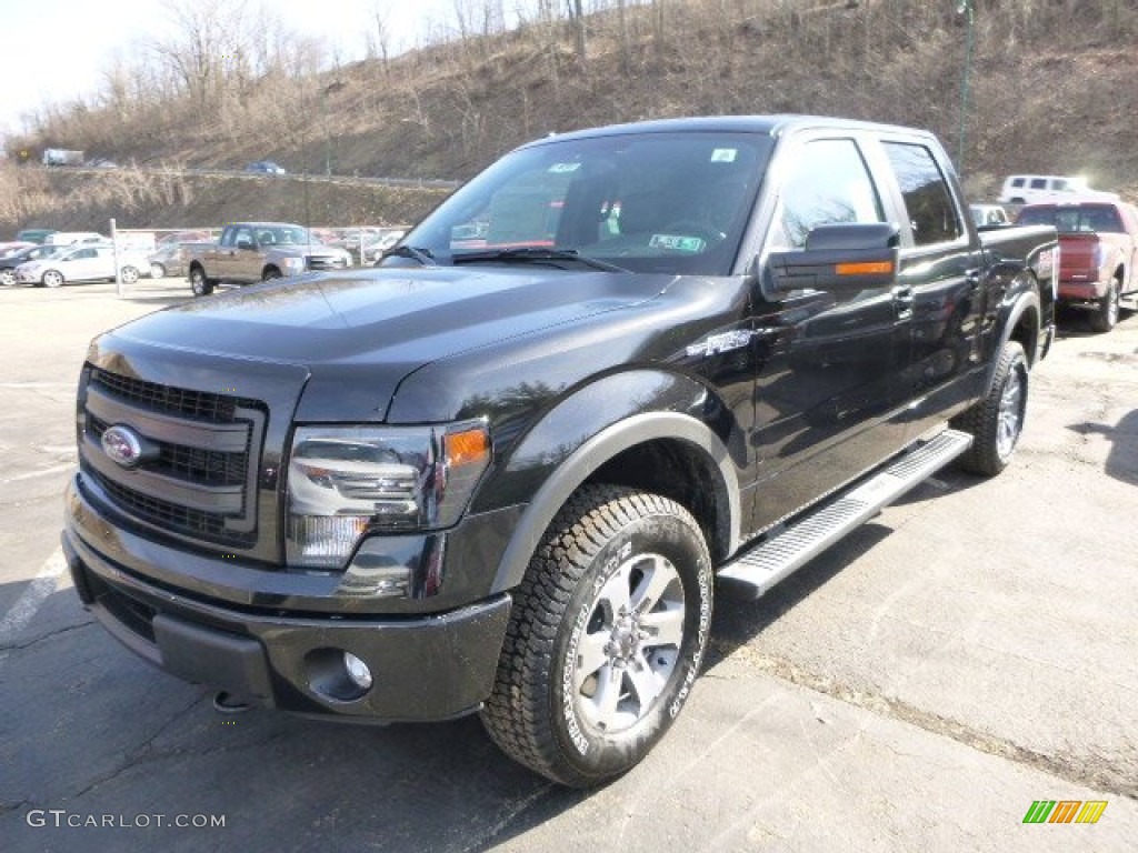 2014 F150 FX4 SuperCrew 4x4 - Tuxedo Black / Black photo #5