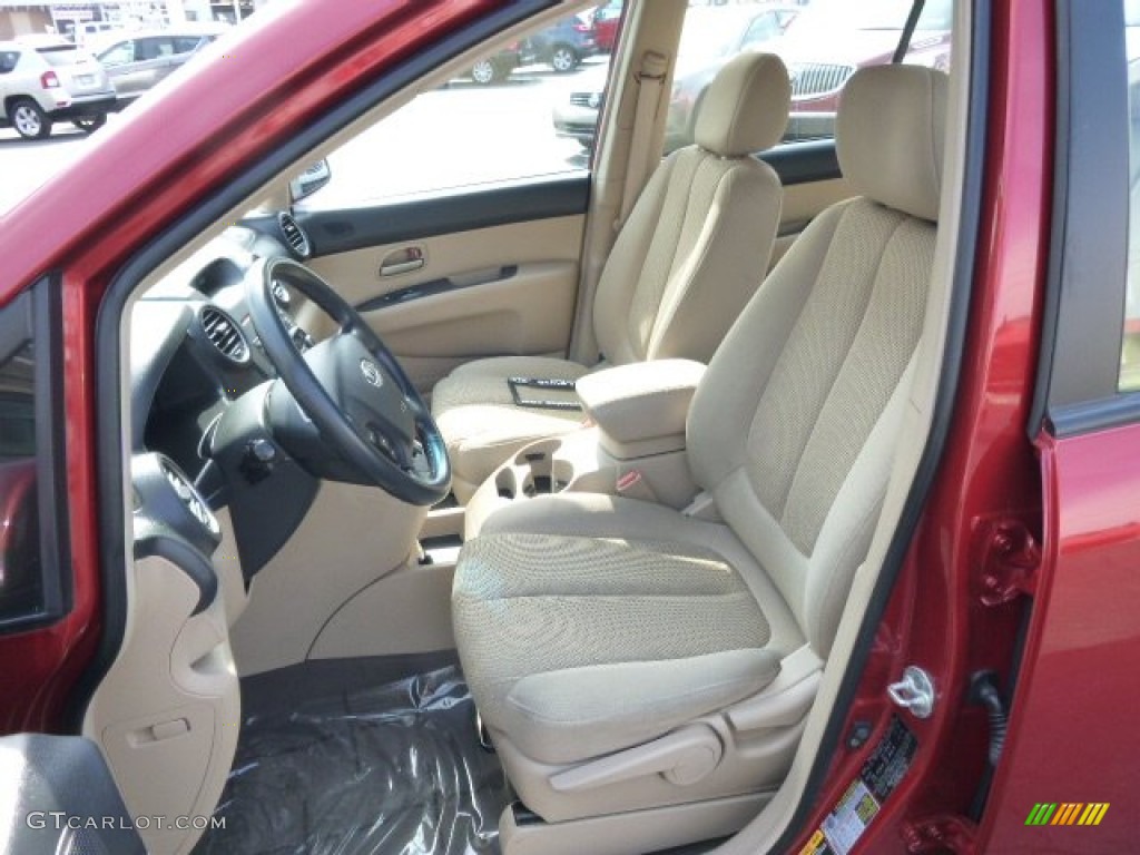 2007 Kia Rondo LX V6 Interior Color Photos